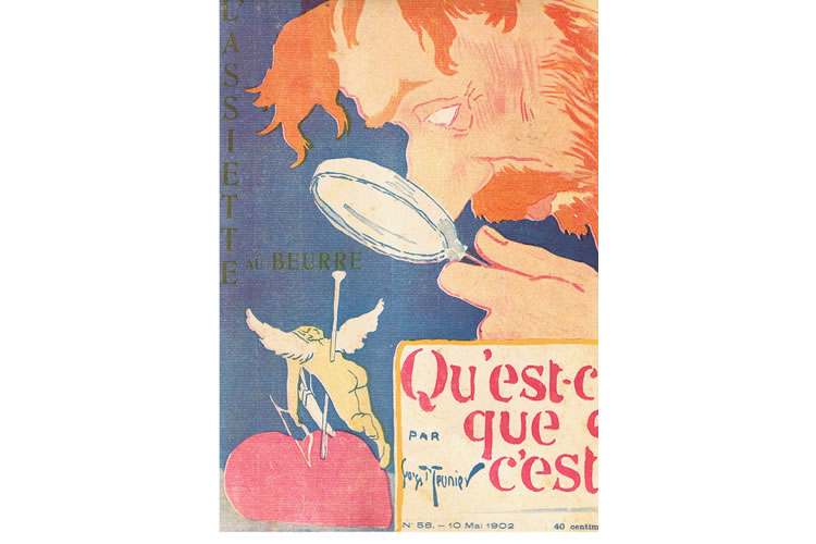 Front Cover of L'Assiette au Beurre magazine designed by Georges Meunier