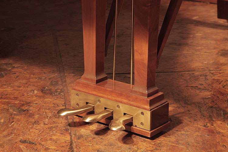Steinway Model S three-pedal piano lyre 